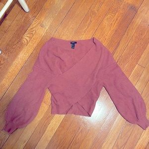 Forever 21 Wrap Sweater